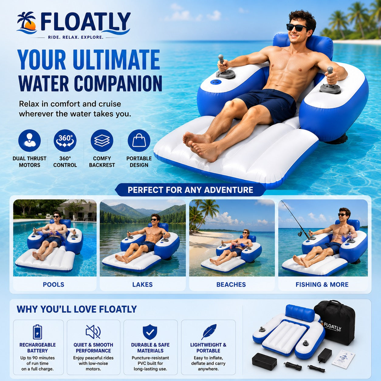 Floatly - Motorized Floatie