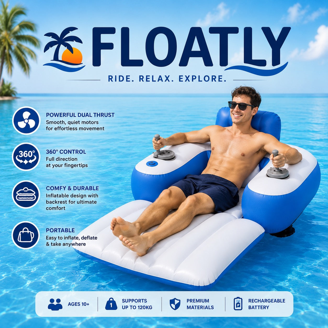 Floatly - Motorized Floatie